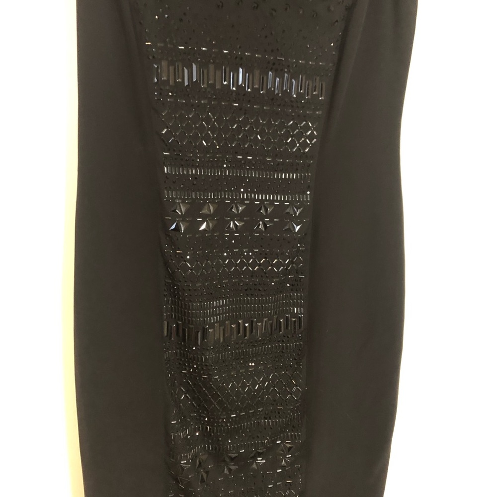 NWT Black Jeweled Tank Dress